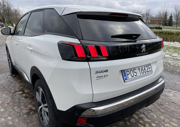 Peugeot 3008 cena 76500 przebieg: 107000, rok produkcji 2017 z Miechów małe 562